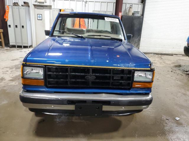 1FTCR10A9KUB53845 - 1989 FORD RANGER BLUE photo 5