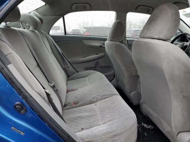 JTDBL40EX99022664 - 2009 TOYOTA COROLLA BASE BLUE photo 10