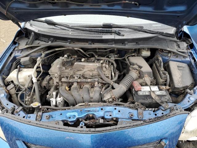 JTDBL40EX99022664 - 2009 TOYOTA COROLLA BASE BLUE photo 11
