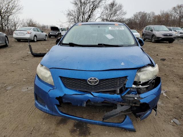 JTDBL40EX99022664 - 2009 TOYOTA COROLLA BASE BLUE photo 5