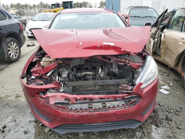 1FADP3F26HL250902 - 2017 FORD FOCUS SE RED photo 5