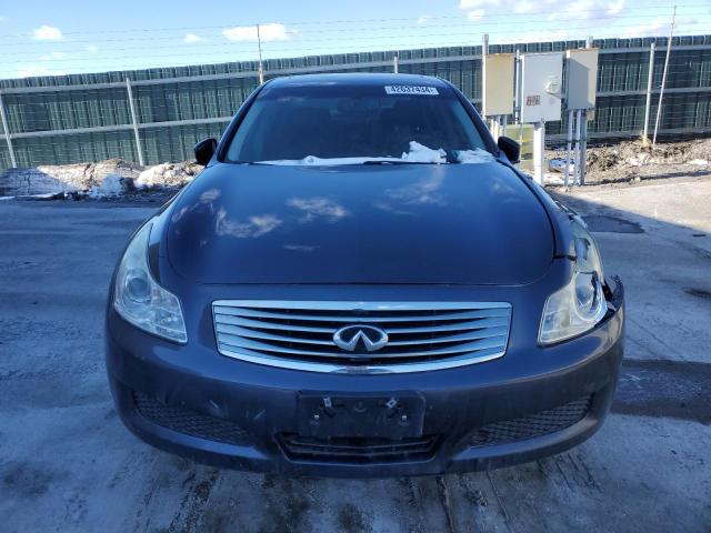 JNKCV61F99M355483 - 2009 INFINITI G37 BLUE photo 5