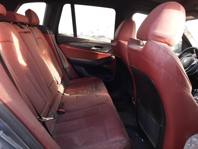 5UX53DP06P9N86346 - 2023 BMW X3 XDRIVE30I Srebrny zdjęcie 10