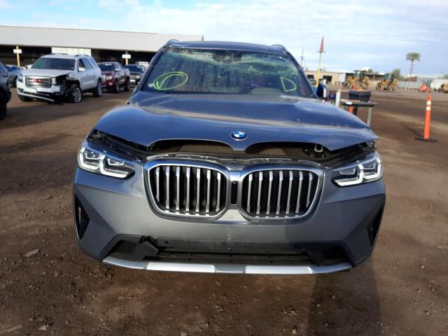 5UX53DP06P9N86346 - 2023 BMW X3 XDRIVE30I SILVER photo 5