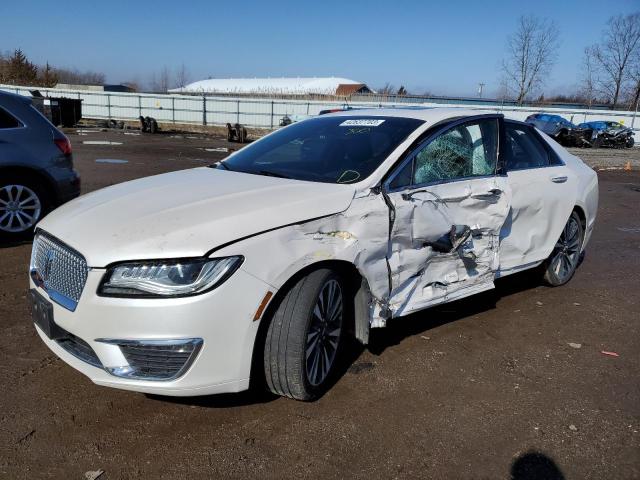 3LN6L5F90JR603855 - 2018 LINCOLN MKZ RESERVE WHITE photo 1