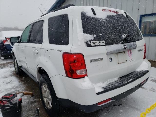 4F2CZ92Z68KM08828 - 2008 MAZDA TRIBUTE I WHITE photo 2