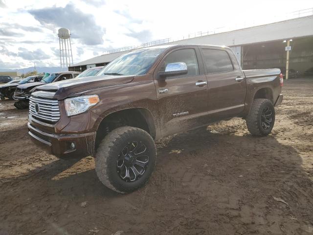 5TFHW5F14GX505815 - 2016 TOYOTA TUNDRA CREWMAX LIMITED BROWN photo 1