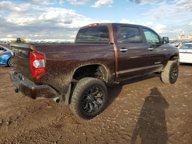 5TFHW5F14GX505815 - 2016 TOYOTA TUNDRA CREWMAX LIMITED BROWN photo 3