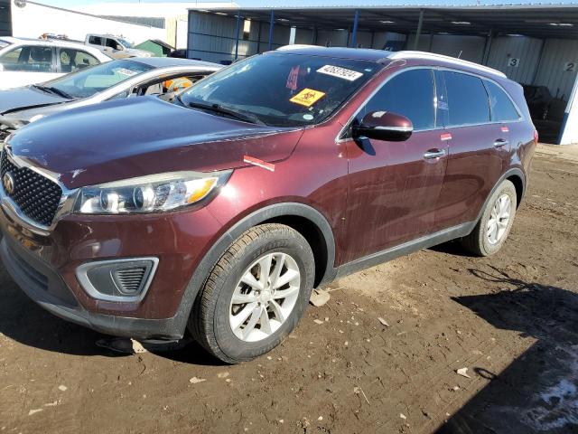 5XYPG4A51HG291500 - 2017 KIA SORENTO LX BURGUNDY photo 1