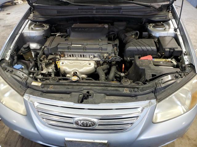 KNAFE121675387302 - 2007 KIA SPECTRA EX SILVER photo 11