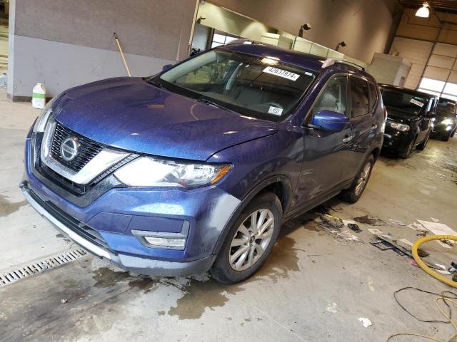 KNMAT2MT6JP500037 - 2018 NISSAN ROGUE S BLUE photo 1