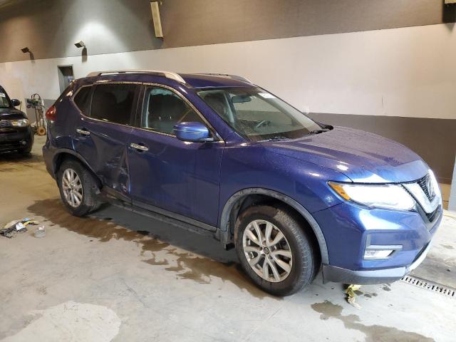 KNMAT2MT6JP500037 - 2018 NISSAN ROGUE S BLUE photo 4