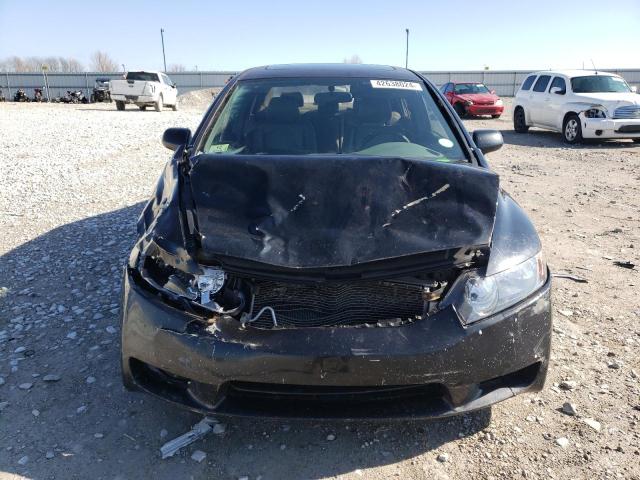 2HGFA16928H333330 - 2008 HONDA CIVIC EXL BLACK photo 5