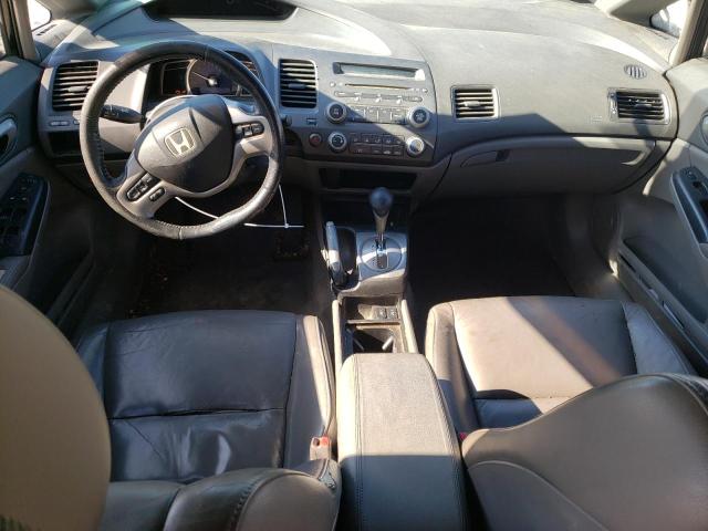 2HGFA16928H333330 - 2008 HONDA CIVIC EXL შავი ფოტო 8