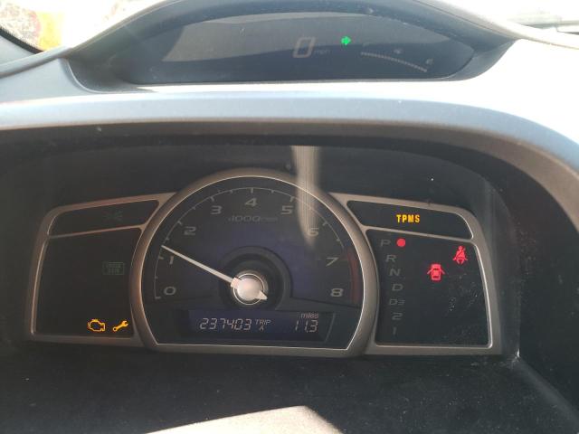 2HGFA16928H333330 - 2008 HONDA CIVIC EXL შავი ფოტო 9