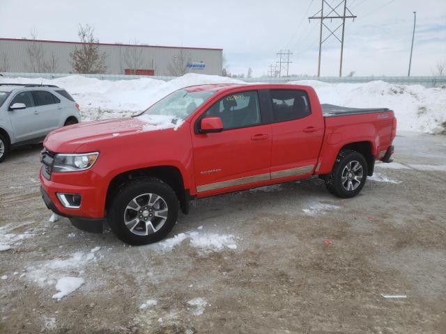 1GCGTDEN4K1242806 - 2019 CHEVROLET COLORADO Z71 RED photo 1