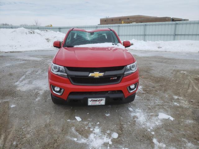 1GCGTDEN4K1242806 - 2019 CHEVROLET COLORADO Z71 RED photo 5