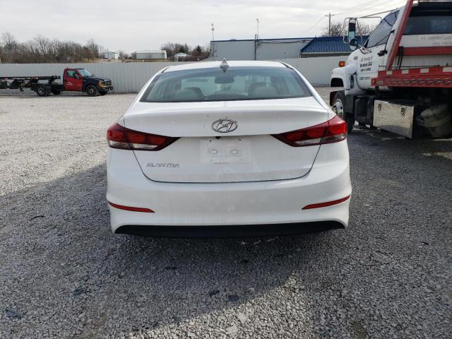 5NPD84LF2HH138817 - 2017 HYUNDAI ELANTRA SE WHITE photo 6