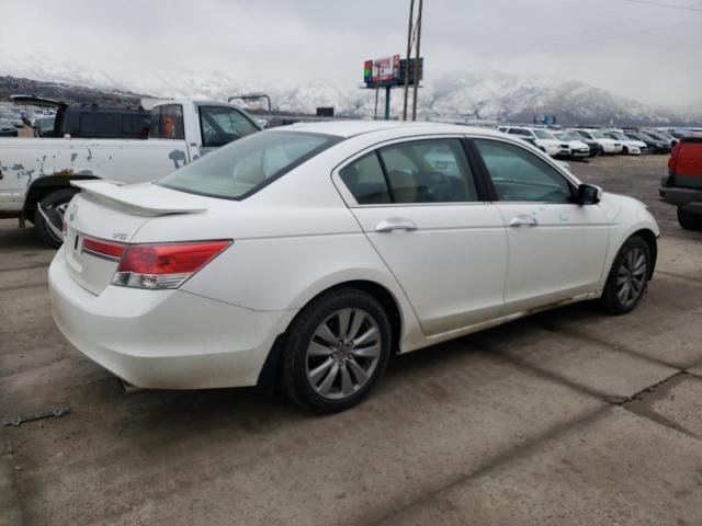 1HGCP3F82CA010178 - 2012 HONDA ACCORD EXL WHITE photo 3