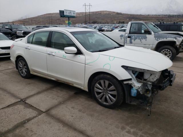 1HGCP3F82CA010178 - 2012 HONDA ACCORD EXL WHITE photo 4