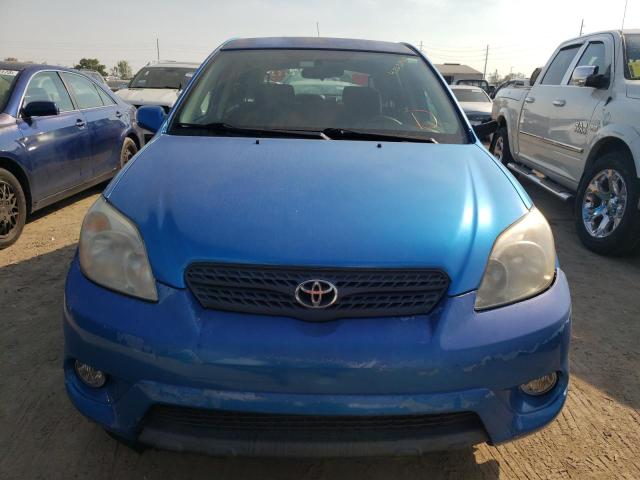 2T1KR32E48C695223 - 2008 TOYOTA COROLLA MA XR BLUE photo 5