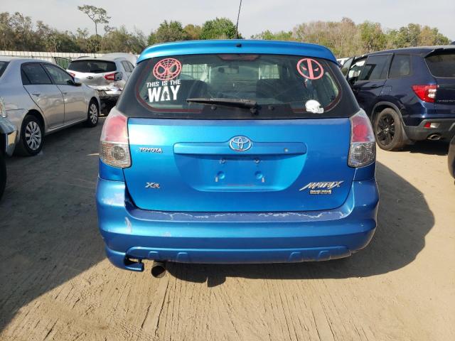 2T1KR32E48C695223 - 2008 TOYOTA COROLLA MA XR BLUE photo 6