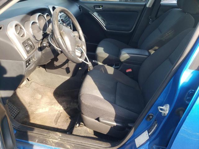 2T1KR32E48C695223 - 2008 TOYOTA COROLLA MA XR BLUE photo 7