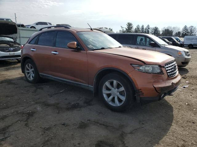 JNRAS08U13X101145 - 2003 INFINITI FX35 ORANGE photo 4