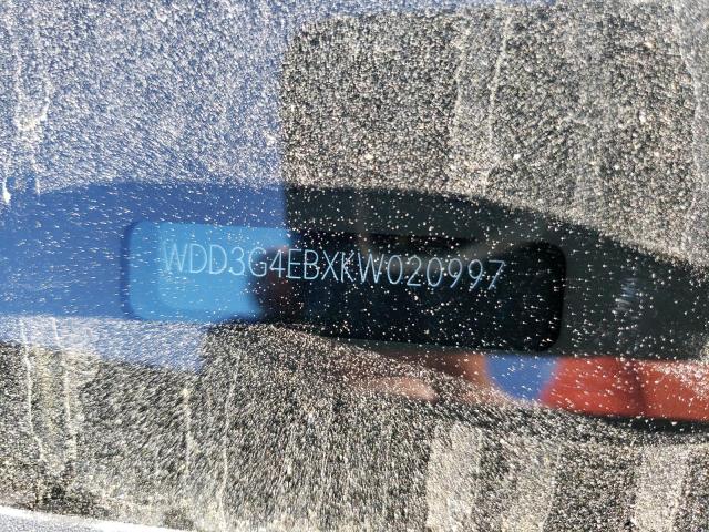 WDD3G4EBXKW020997 - 2019 MERCEDES-BENZ A 220 BLACK photo 10