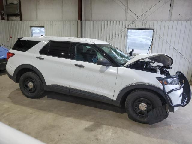 1FM5K8AB6PGC17788 - 2023 FORD EXPLORER POLICE INTERCEPTOR 白色 照片 4