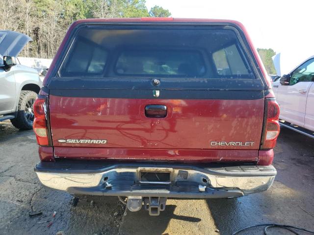 1GCEC19V54Z352526 - 2004 CHEVROLET SILVERADO C1500 BURGUNDY photo 6