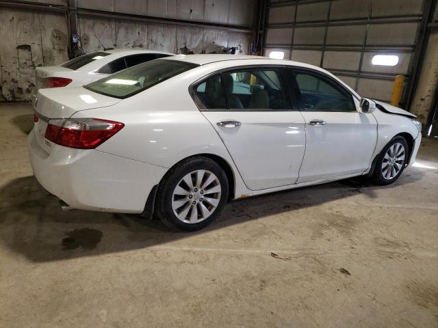 1HGCR2F83EA305099 - 2014 HONDA ACCORD EXL WHITE photo 3