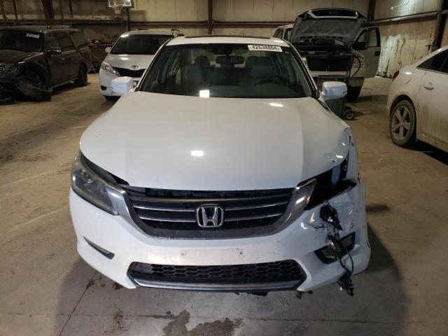 1HGCR2F83EA305099 - 2014 HONDA ACCORD EXL WHITE photo 5