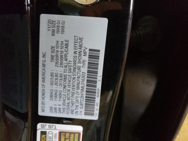 5J8TC2H79ML016303 - 2021 ACURA RDX ADVANCE Qara foto 14