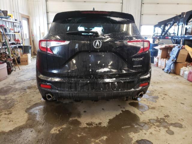 5J8TC2H79ML016303 - 2021 ACURA RDX ADVANCE BLACK photo 6