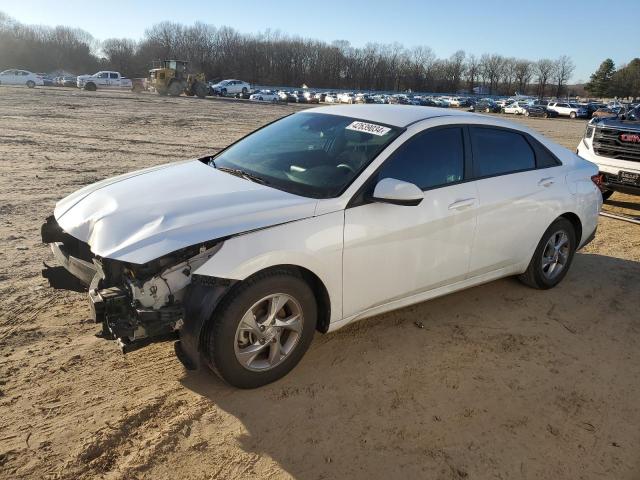 5NPLL4AG5MH011110 - 2021 HYUNDAI ELANTRA SE WHITE photo 1