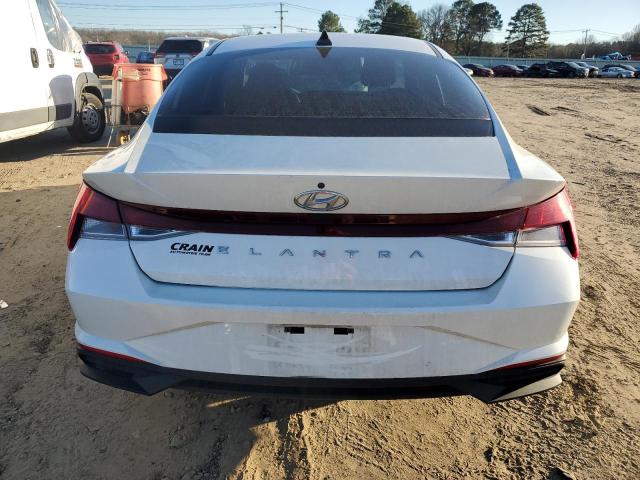 5NPLL4AG5MH011110 - 2021 HYUNDAI ELANTRA SE WHITE photo 6