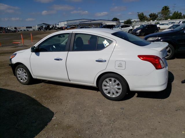 3N1CN7AP4FL878032 - 2015 NISSAN VERSA S WHITE photo 2