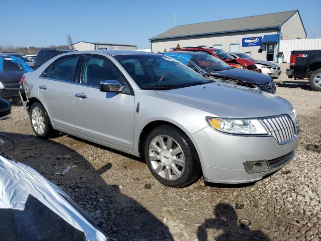 3LNHL2GC8AR627189 - 2010 LINCOLN MKZ SILVER photo 4