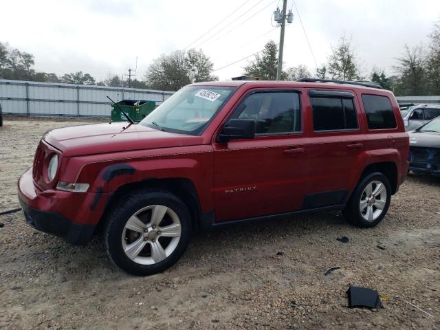 1C4NJPFA0CD617245 - 2012 JEEP PATRIOT LATITUDE BURGUNDY photo 1