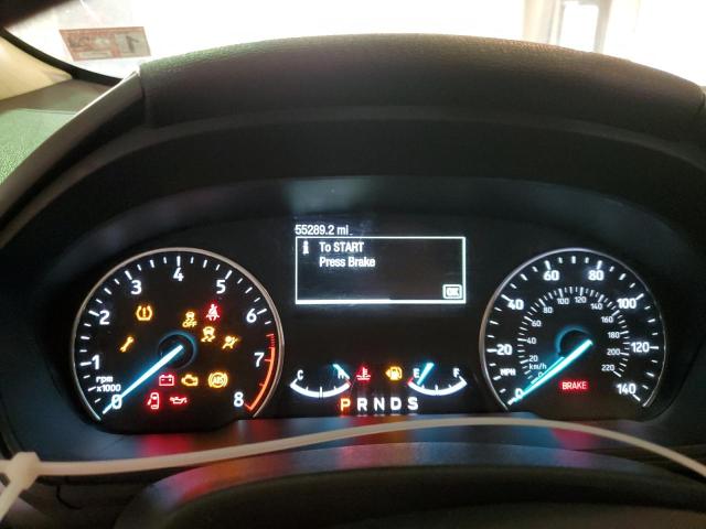 MAJ3P1TE0JC203000 - 2018 FORD ECOSPORT SE GRAY photo 9