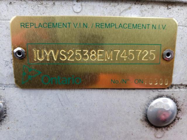 1UYVS2538EM745725 - 2014 UTILITY TRAILER WHITE photo 9