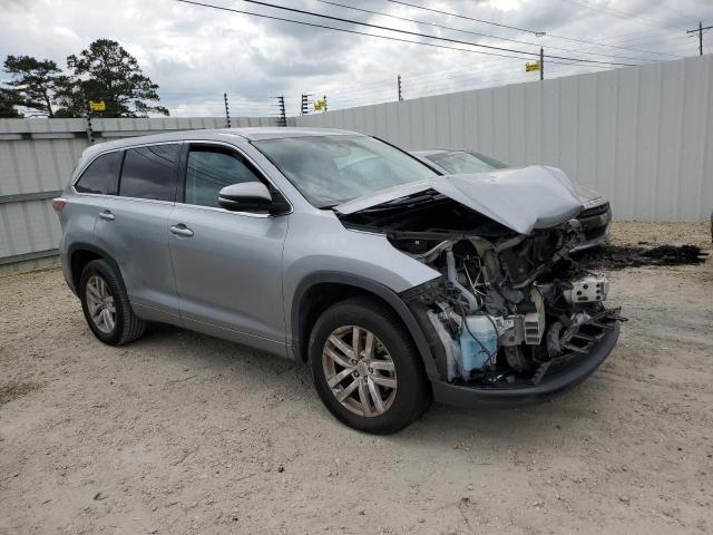 5TDZKRFHXFS115911 - 2015 TOYOTA HIGHLANDER LE SILVER photo 4