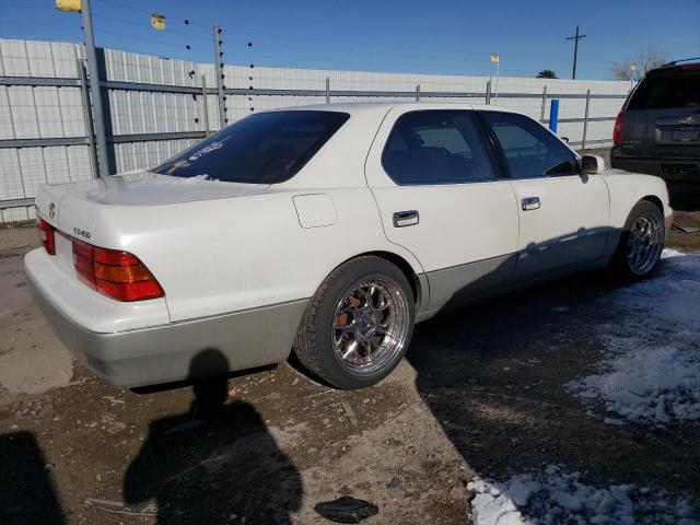 JT8BH28F0Y0169158 - 2000 LEXUS LS 400 WHITE photo 3