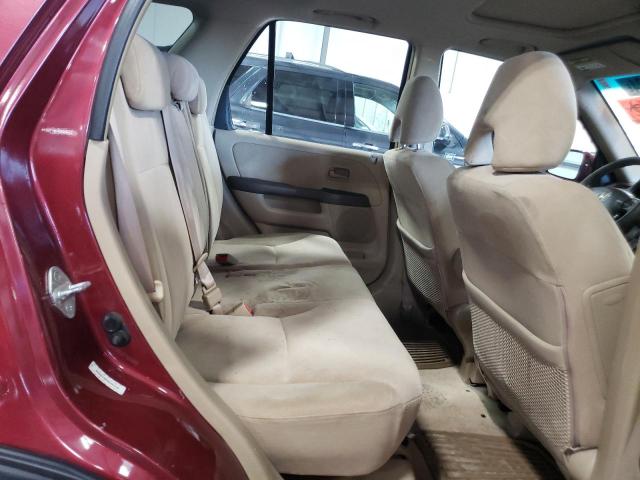 SHSRD78836U404766 - 2006 HONDA CR-V EX BURGUNDY photo 10