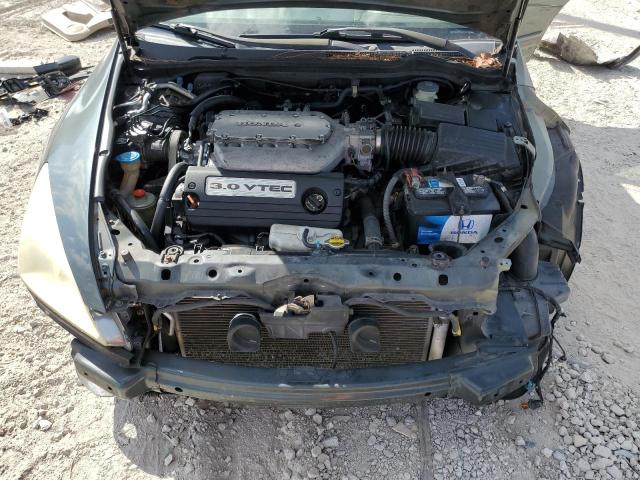 1HGCM66525A055530 - 2005 HONDA ACCORD EX GREEN photo 11