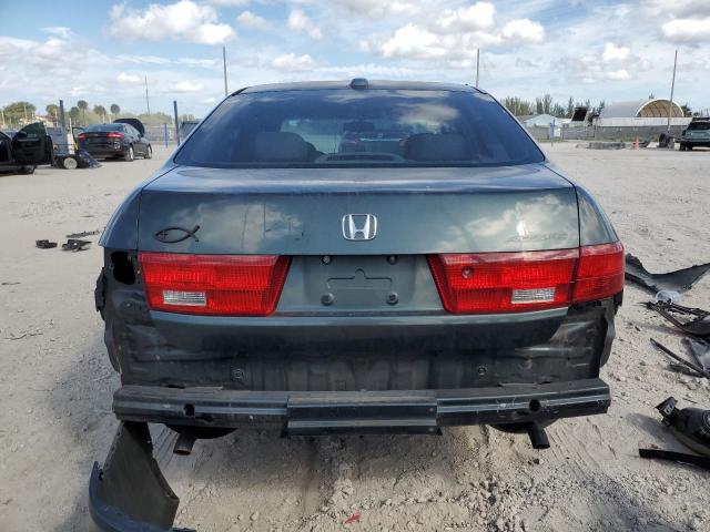 1HGCM66525A055530 - 2005 HONDA ACCORD EX GREEN photo 6