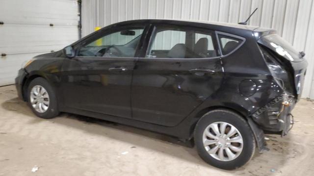 KMHCT5AE7DU105575 - 2013 HYUNDAI ACCENT GLS BLACK photo 2