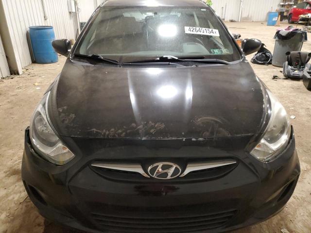 KMHCT5AE7DU105575 - 2013 HYUNDAI ACCENT GLS BLACK photo 5