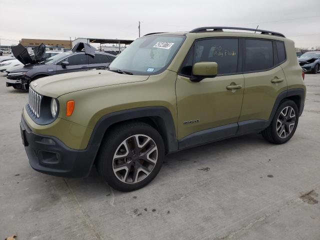 ZACCJABT0FPB55788 - 2015 JEEP RENEGADE LATITUDE GREEN photo 1